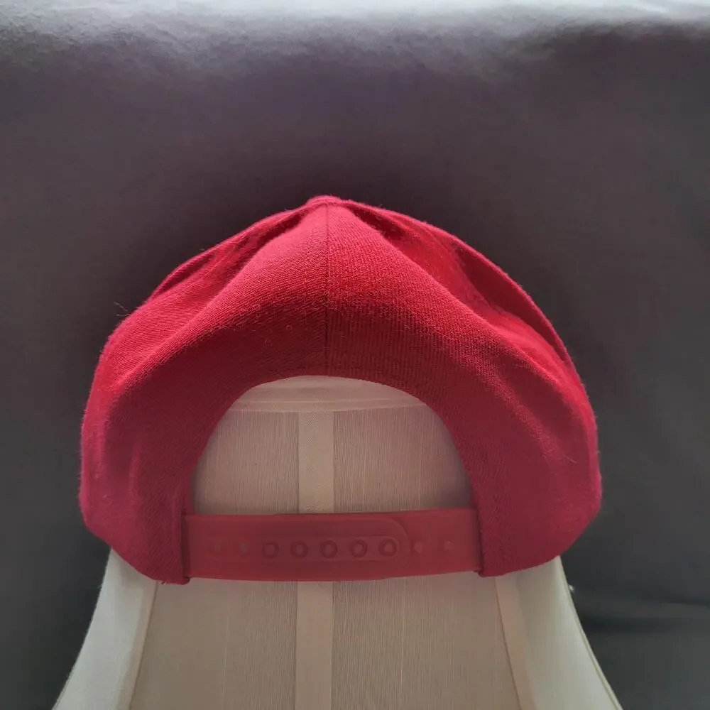 ELITE TURNER Hat Cap Red One Size Adjustable Embroidery Custom Car Show Events